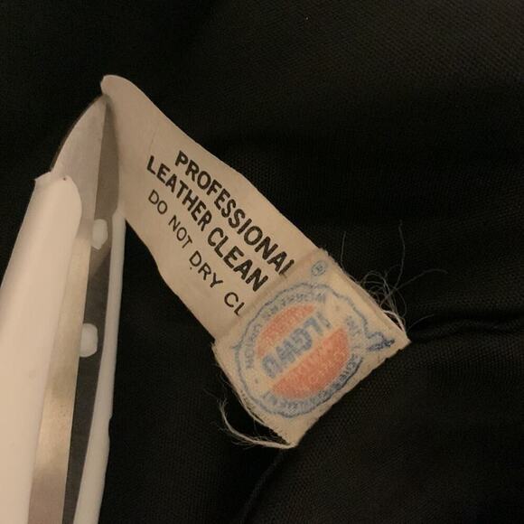 Vintage • Union Made • Leather and Houndstooth tweed Coat • Long coat • Evening - Picture 6 of 12